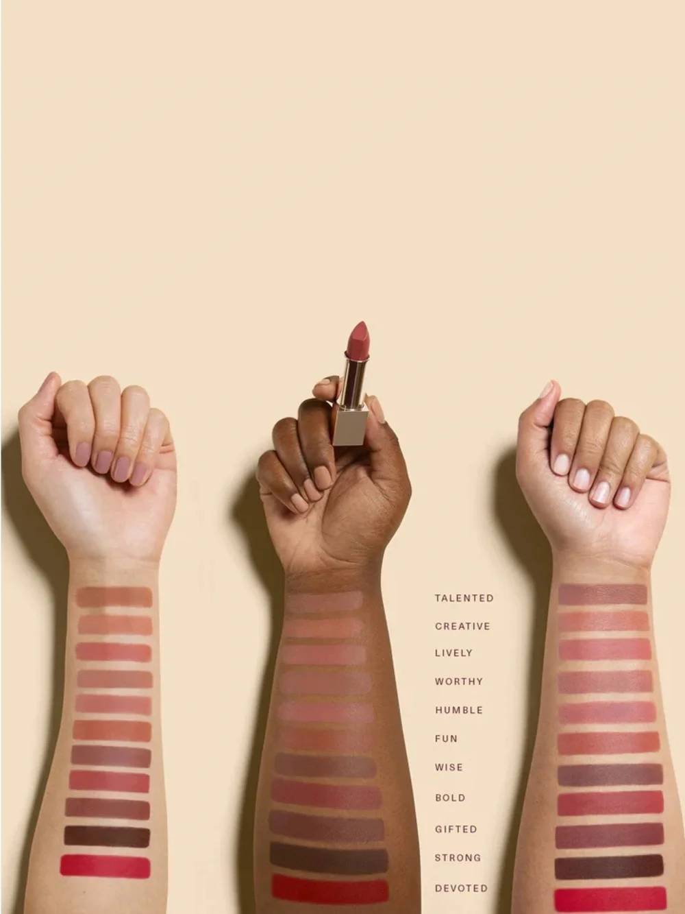 RARE BEAUTY KIND WORDS MATTE LIPSTICK;—STRONG